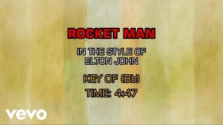 Elton John - Rocket Man (Karaoke) chords