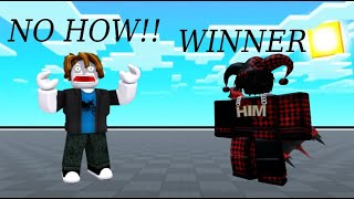 Trying to get my first win on Roblox Bedwars KBM!