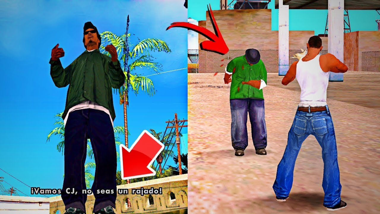 Esto Ocurre si Traicionas a Big Smoke y Ryder al Inicio del Juego en Gta San Andreas (Creepypasta)
