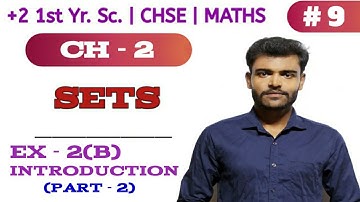 Venn Diagram, Union, Intersection, Difference of Sets | Class 11 Maths | Ch - 2 | Sets |CHSE Odisha