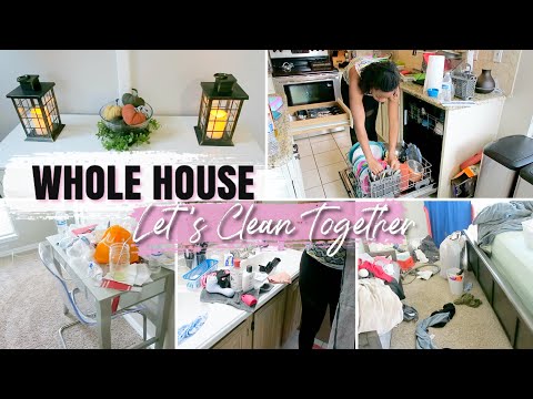 LET'S CLEAN TOGETHER| WHOLE HOUSE| TIME LAPSE CLEANING