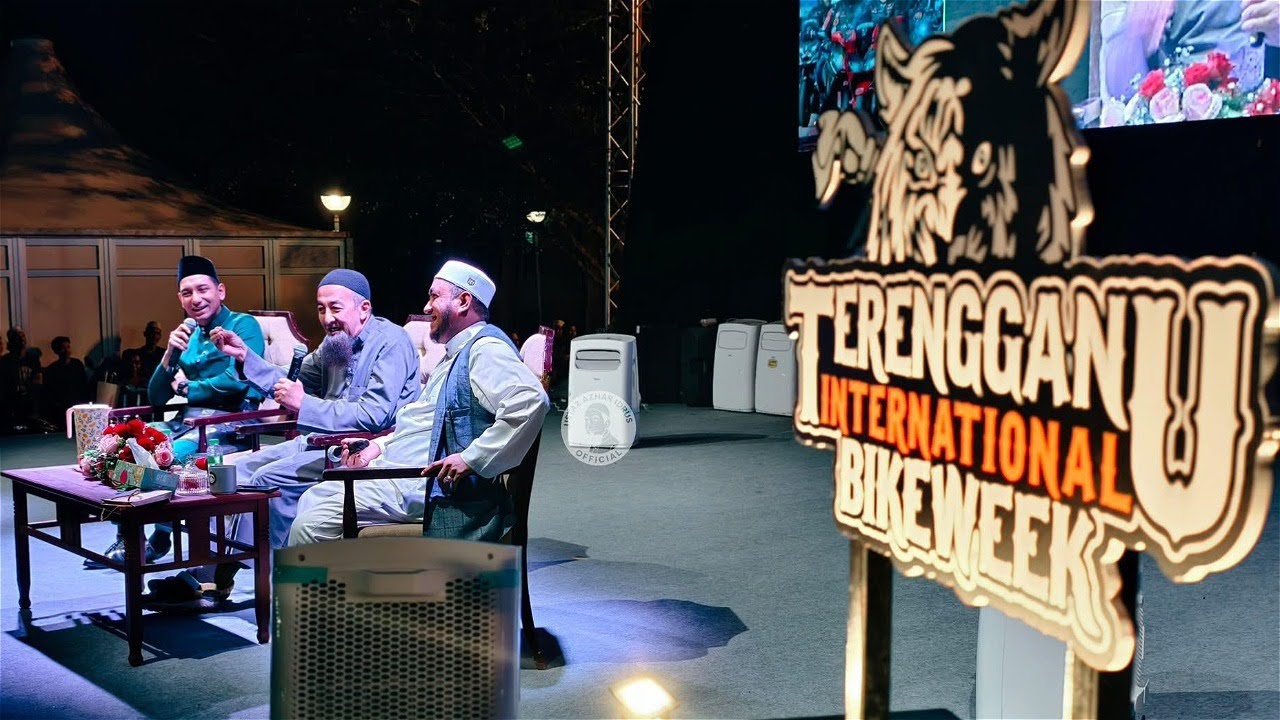 Terengganu Bike Week 2025 - Sembang Santai  Ustaz Azhar Idrus, Ustaz Kamaruzaman & Zizan Razak 4K
