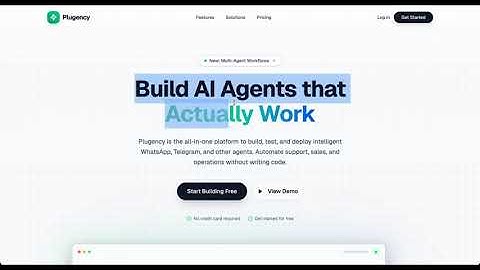 How Plugency Lets You Build AI WhatsApp & Telegram Agents — No Code Needed!