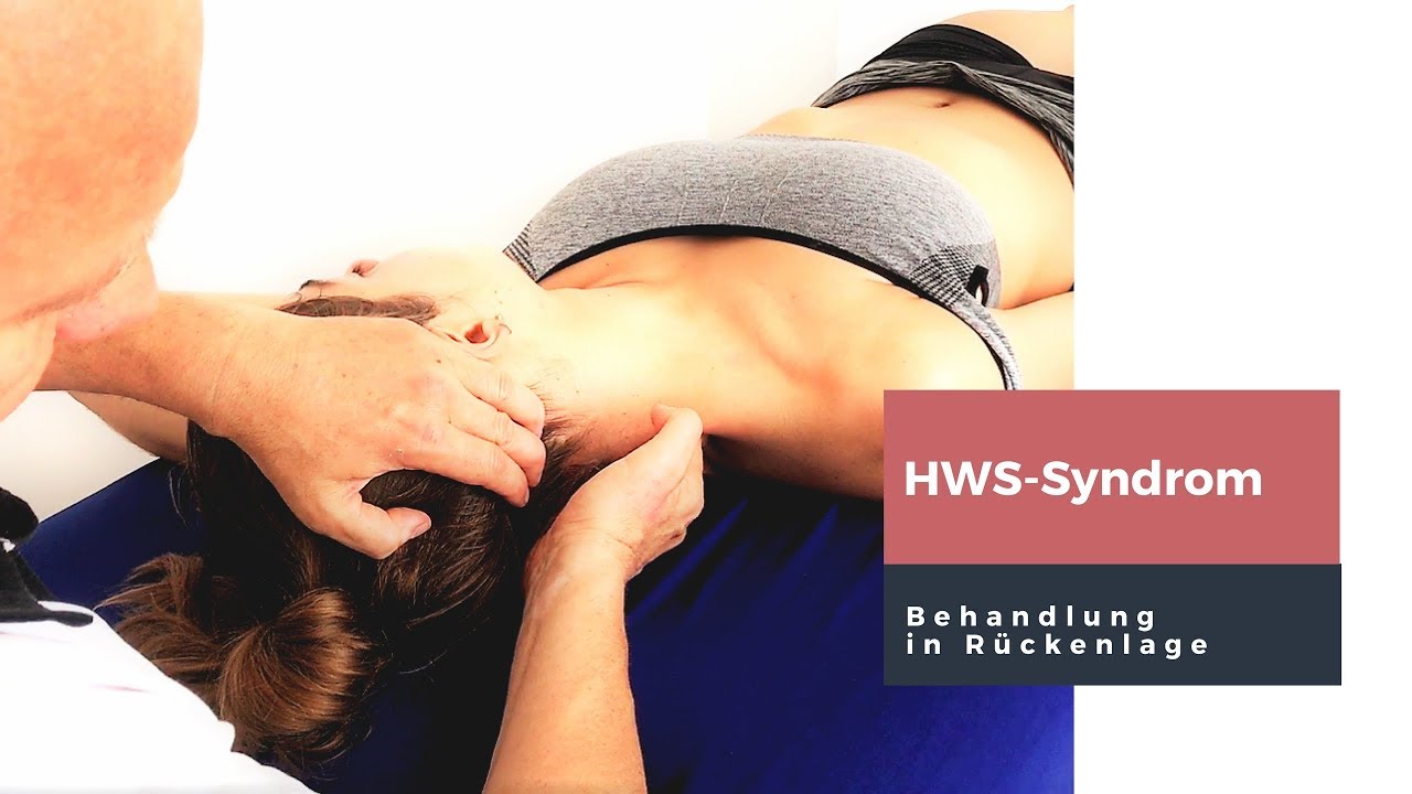 HWS-Syndrom - Behandlungsfinessen in Rückenlage