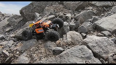 New SCX24 Injora Rock Buggy build at lakeside on the loop