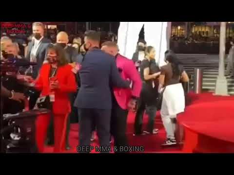 CONOR MCGREGOR THROWS DRINK AT MGK AT MTV AWARDS (Full Altercation)