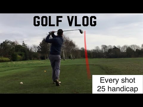 Every Shot of a 25 Handicap Golf Round | Ham Manor Golf Club