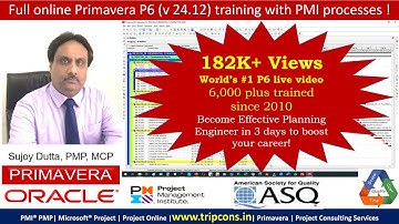 Master Primavera P6 from Basic to Advanced without prior experience!, WhatsApp : +91 9891793226