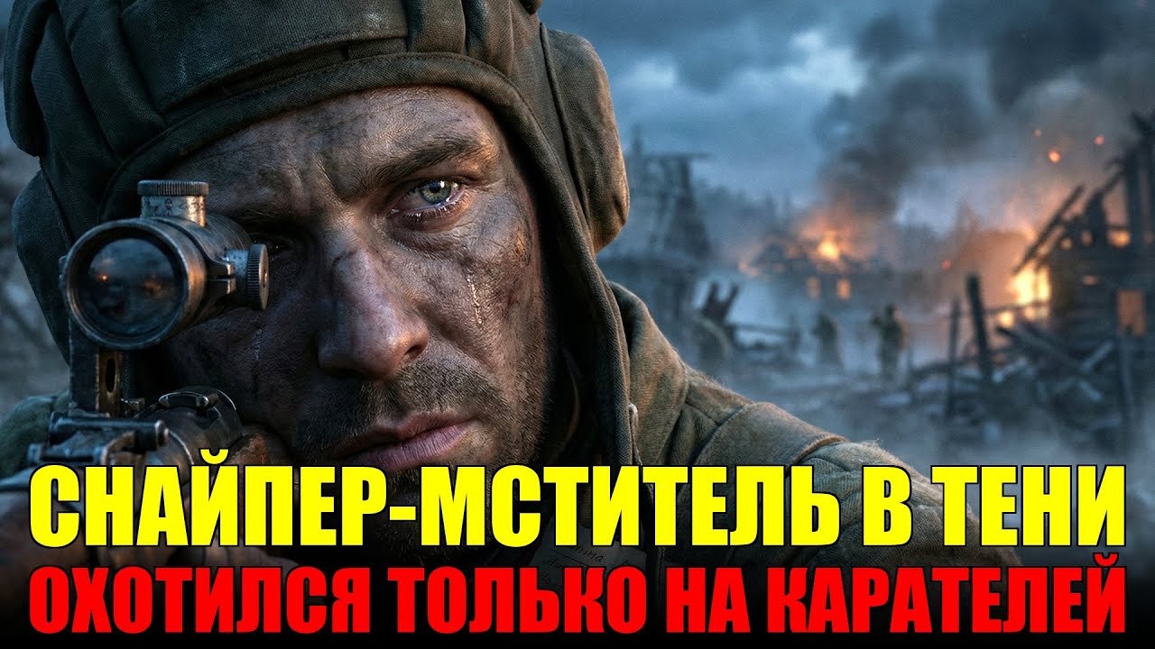 СНАЙПЕР-МСТИТЕЛЬ В ТЕНИ ОХОТИЛСЯ ТОЛЬКО НА КАРАТЕЛЕЙ