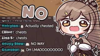 [ENG SUB/Hololive] Mumei got caught cheating live on stream !