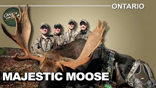 Incredible Archery Moose Hunt | Canada in the Rough