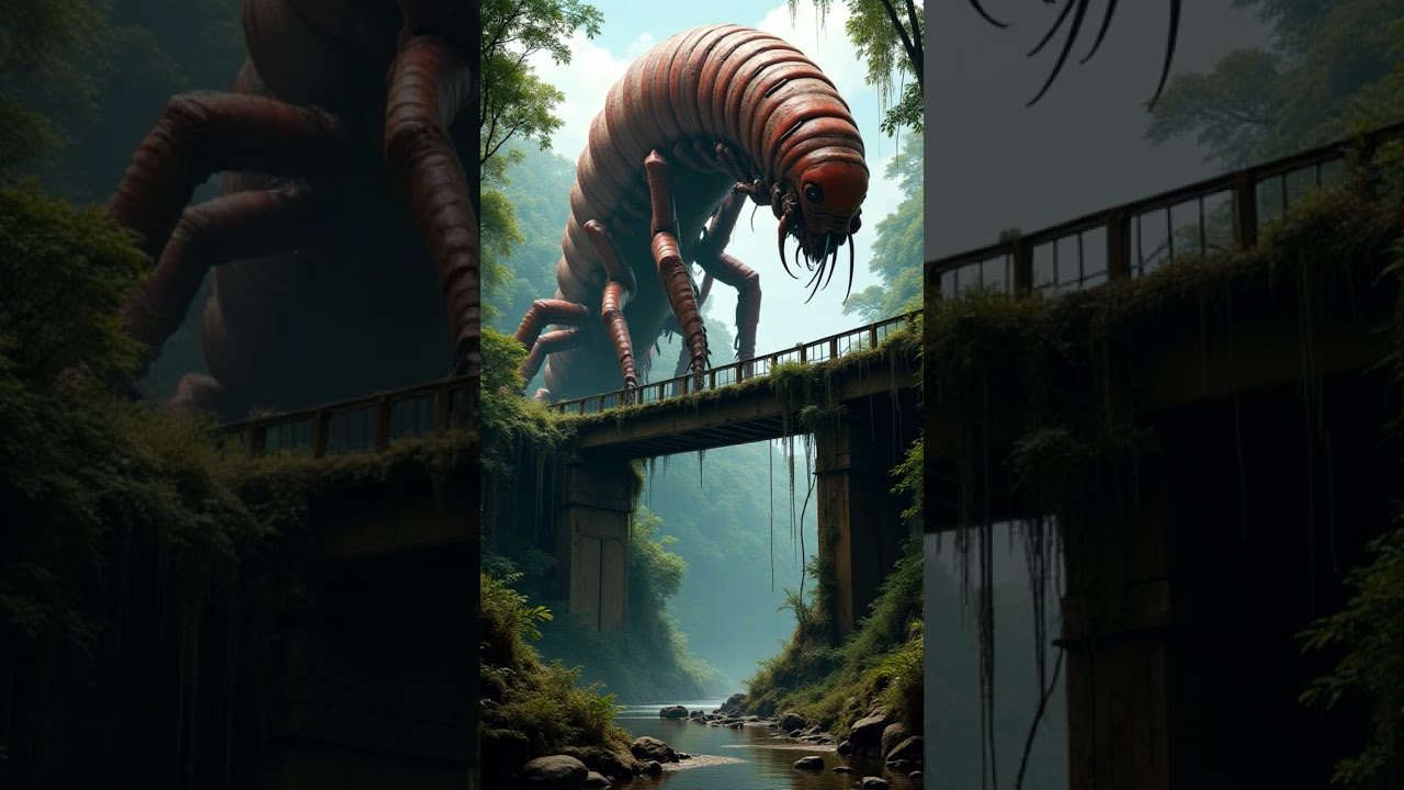 ai natural video in forest