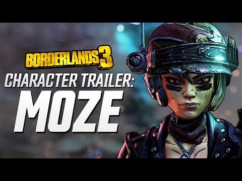 Borderlands 3 – Moze Character Trailer: "The BFFs"