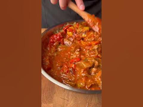 Рецепт грузинского Чашушули - YouTube