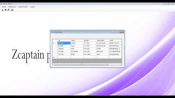 Menampilkan Data Menggunakan Datagrid
