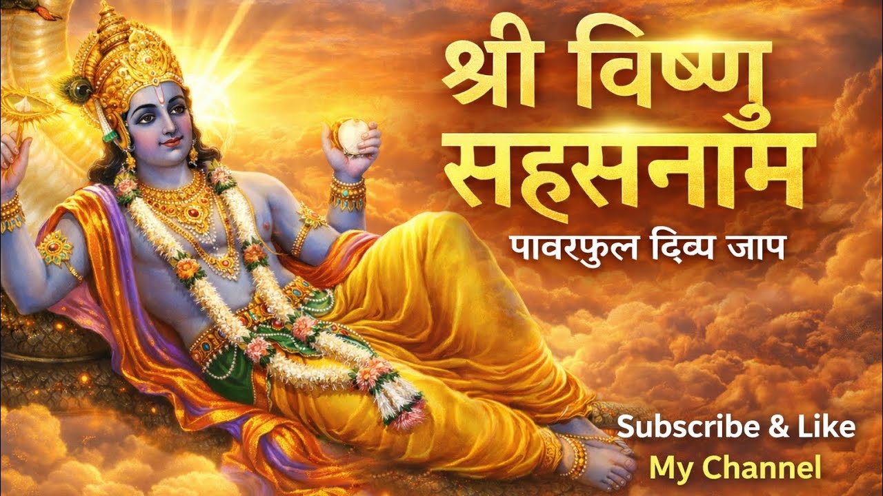 Vishnu Sahasranama Full Chanting | 1000 Names of Lord Vishnu | Powerful Morning Mantra