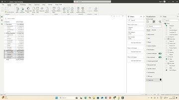 How to add Totals & Sub Totals in Matrix in Power BI