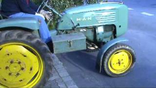 MAN 2 F1 Traktor Baujahr 1960