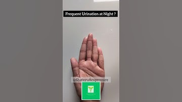 How to stop urination at night #acupressure #massage #urineproblem #kidneyhealth #shorts
