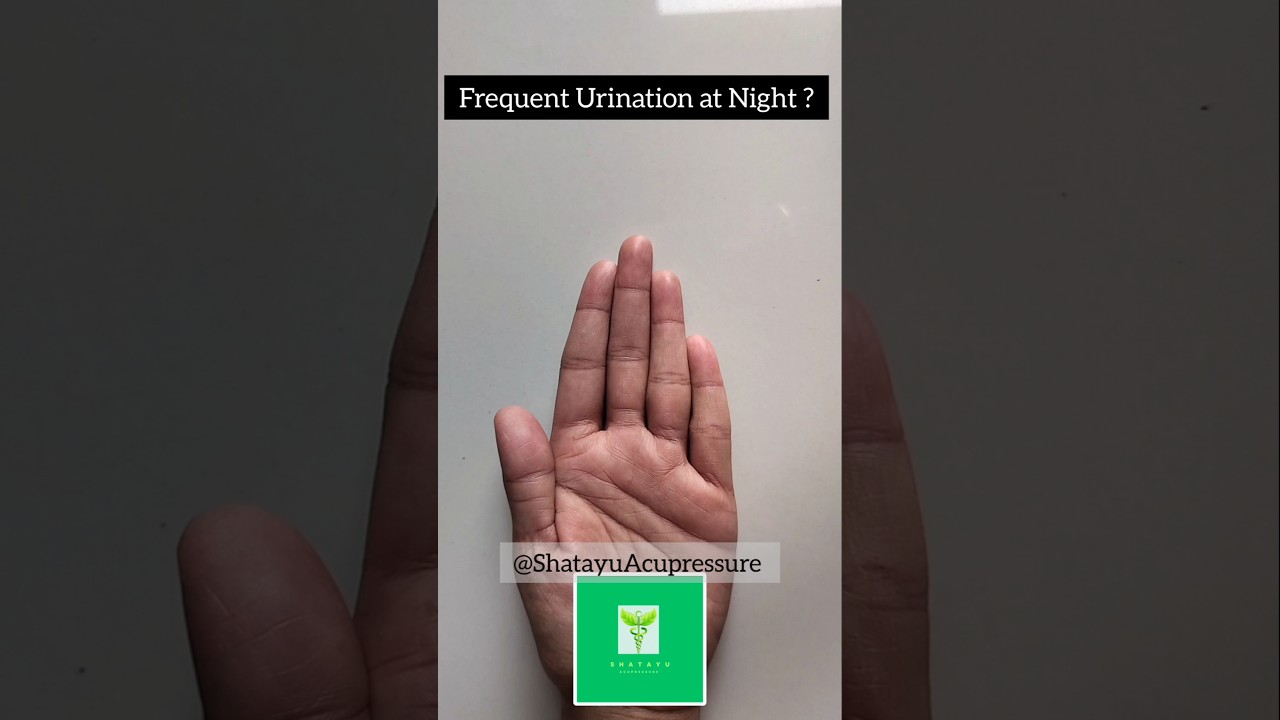 How to stop urination at night 