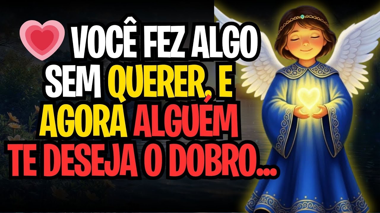 💗 VOCÊ FEZ ALGO SEM QUERER, E AGORA ALGUÉM TE DESEJA O DOBRO...