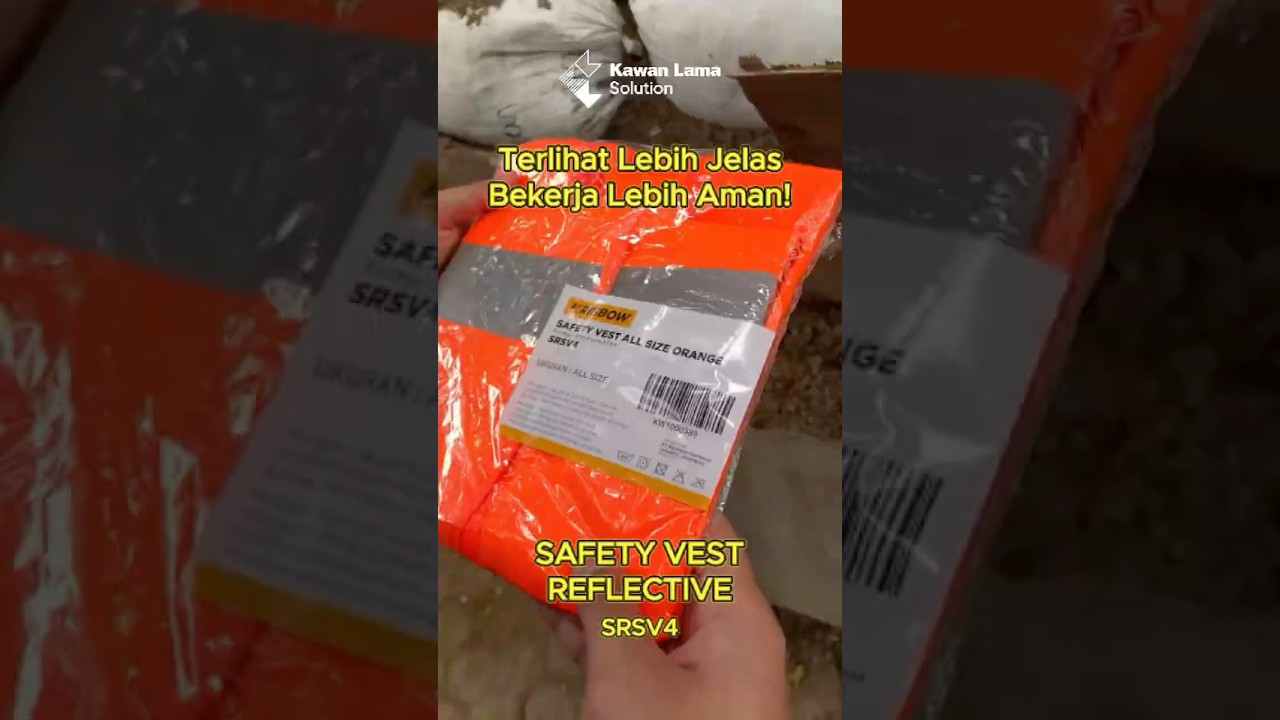 SAFETY VEST ALL SIZE ORANGE SRSV4