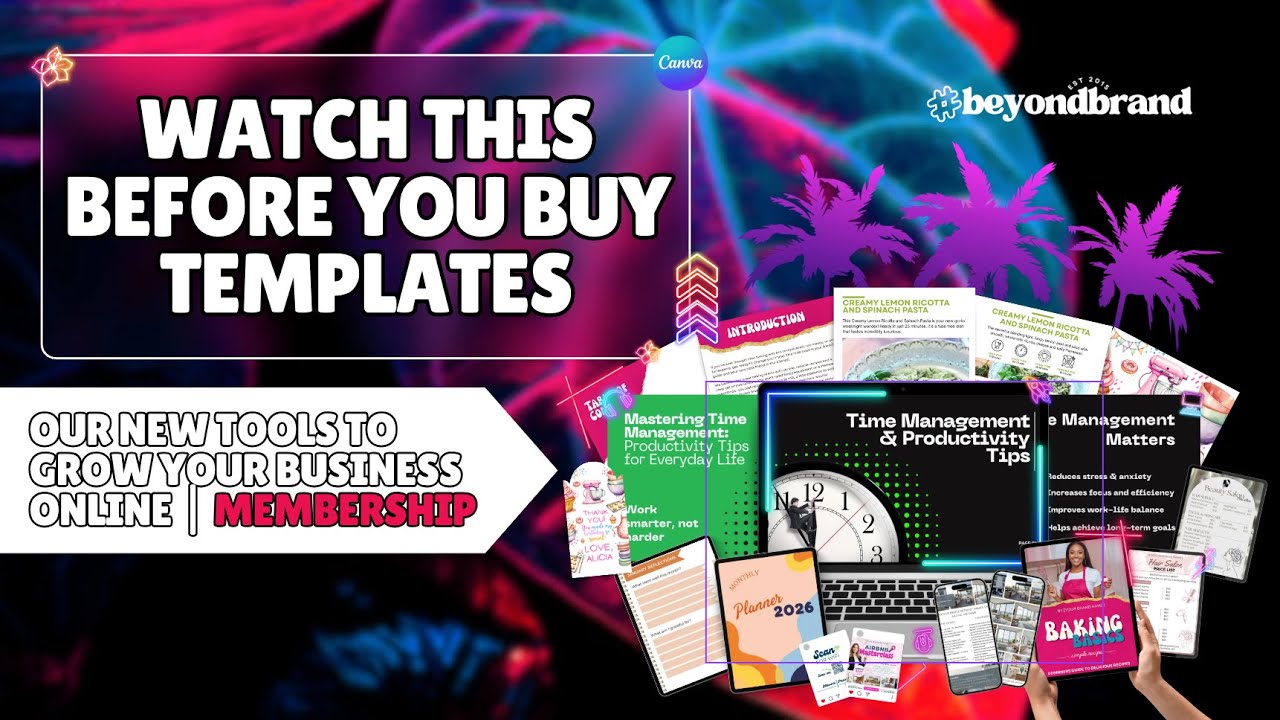 Watch This Before You Buy Templates - Our New Tools to Grow Your Business Online | Membership