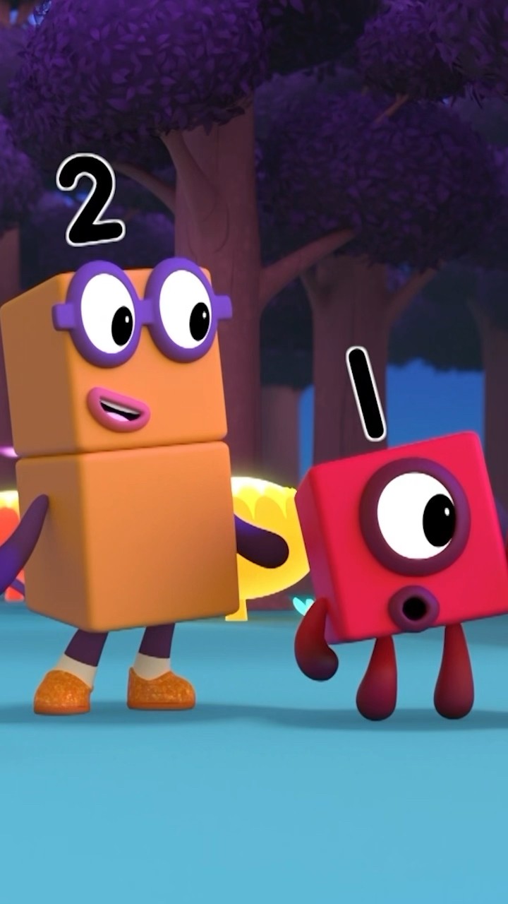 Meet One and Two | Fun Counting 1 to 10! | Part 1 | Counting made Exciting | Numberblocks #shorts