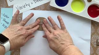 Unity and Variety #K12Art #ArtLesson #ElementsofArt #DistanceLearning