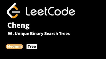 LeetCode 96. Unique Binary Search Trees