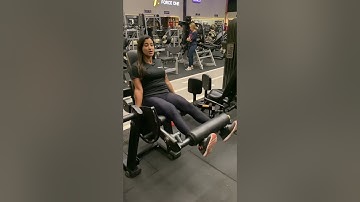 Cadeira Extensora com isometria no início