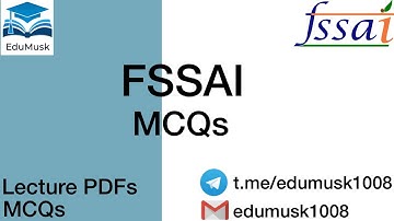 FSSAI 2021 | FSSAI MCQ QUESTIONS | 1000 MCQS | COMPUTER LITERACY | CURRENT AFFAIRS |