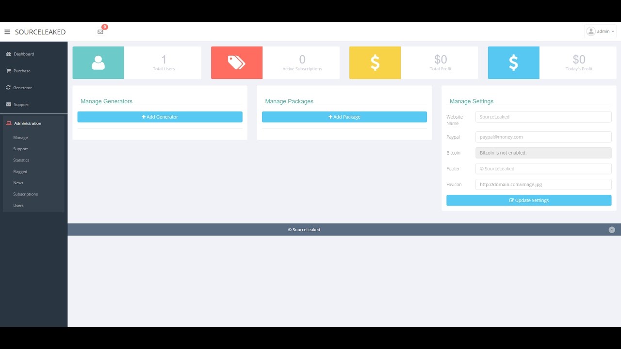 account generator