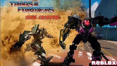 [UPD] STEEL CROSSFIRE *Transformers*  New Map,  Mega Tron, Missile Master  (Roblox)