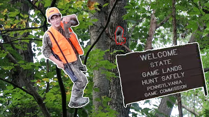 SQUIRREL Hunting PA State Game Lands! (Surprise Encounter!)