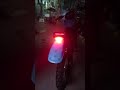 Yamaha it175j with a 12v dc led headlight conversion