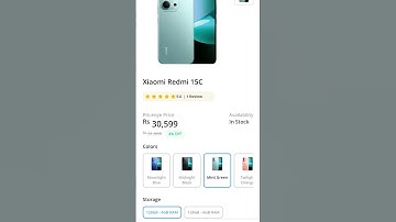 Xioami Redmi 15C | Price in Pakistan
