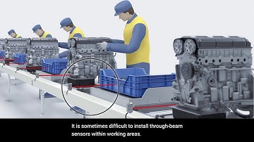 OMRON E3AS Photoelectric Sensors | Flexible design for Automotive Industry with no reflectors