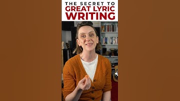 Thumbnail of The SECRET to Writing GREAT LYRICS!