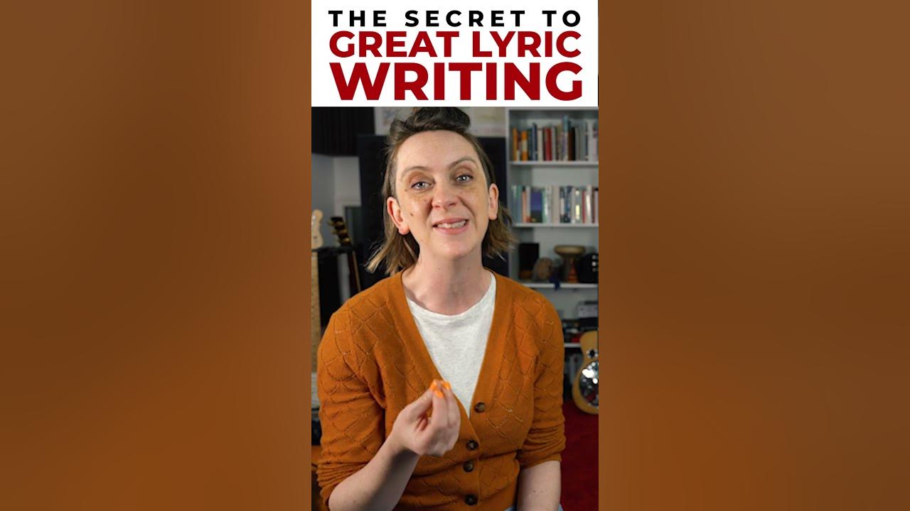 The SECRET to Writing GREAT LYRICS!