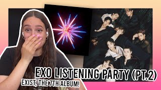 EXO 엑소 EXIST ALBUM REACTION (PART 2) | No Makeup, Love Fool, Another Day