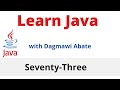 73) Learn Java with Dagmawi-Abate; Single Inheritance; Amharic