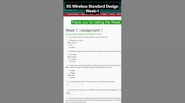 NPTEL 5G Wireless Standard Design Week 1 Assignment Answers | July–Dec 2025 | NOC25-EE172 IIT Kanpur