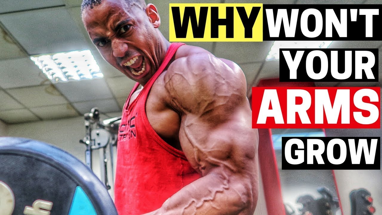 5 REASONS WHY YOUR ARMS WON'T GROW - YouTube