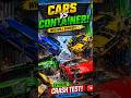 Cars vs Container 😱 Who Will Survive? | BeamNG Drive Crash Test
