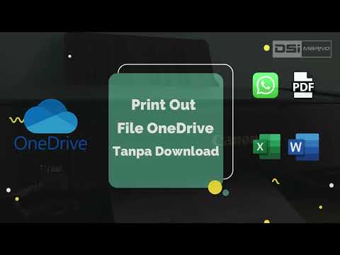 Video: Bagaimana cara mencetak dari OneDrive?