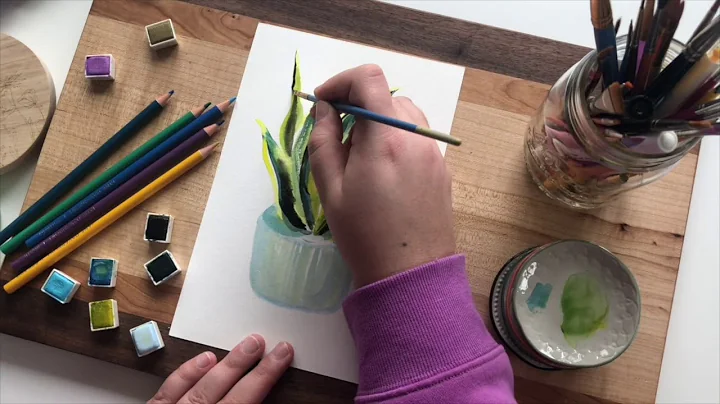 Art Lounge on Loop Episode 2: Watercolor Relaxation