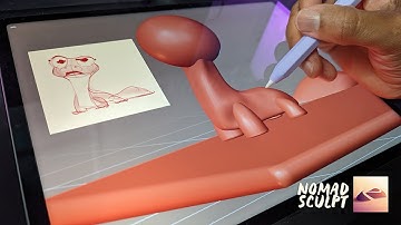 3D Live stream in Nomad Sculpt