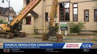 Full Church demolition concerns: Building to be checked for asbestos in Pittsburgh News