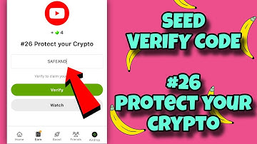 Protect Your Crypto | #26 Seed Verify Code | Seed New Video Code | AGP | #seedverifycode